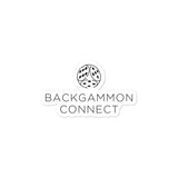 Backgammon Connect Logo Bubble-free stickers