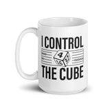 I Control The Cube Backgammon Mug