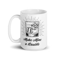 Make Mine a Double Backgammon Mug